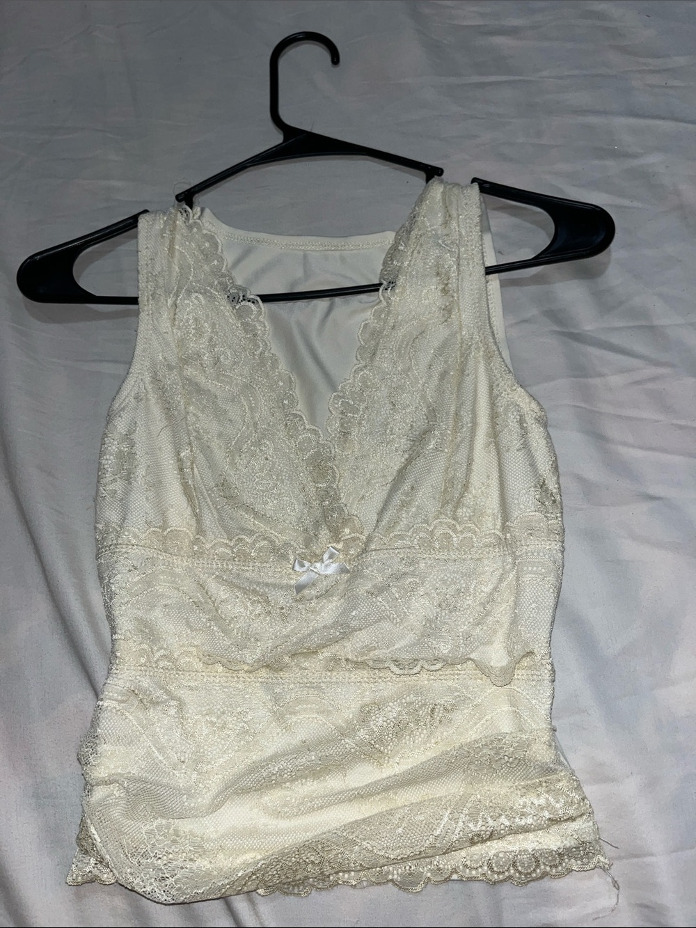 Yellow Lace Top